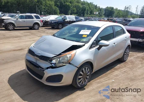 2013 Kia Rio Lx from USA, damaged, VIN KNADM5A34D6221581